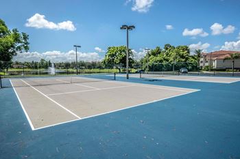 Lighted Tennis Courts